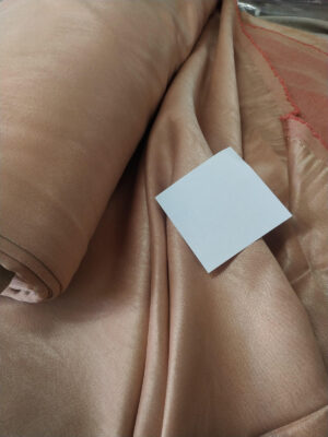 Pudra pembe kadife fon perde