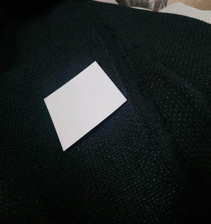 Siyah keten fon perde modelleri