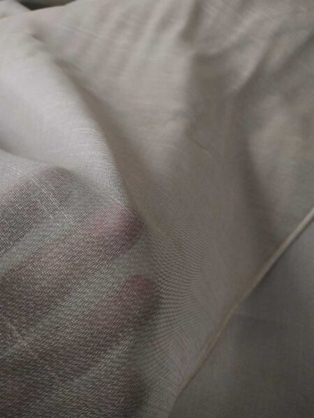 Sütlü kahve keten tül perde modelleri