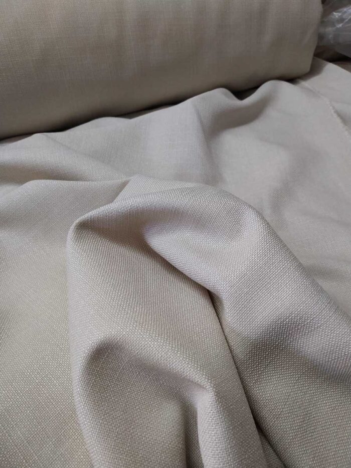 Krem keten fon perde modelleri