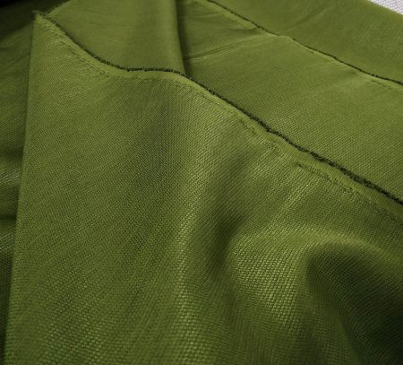 Yeşil renkli fon perde modelleri