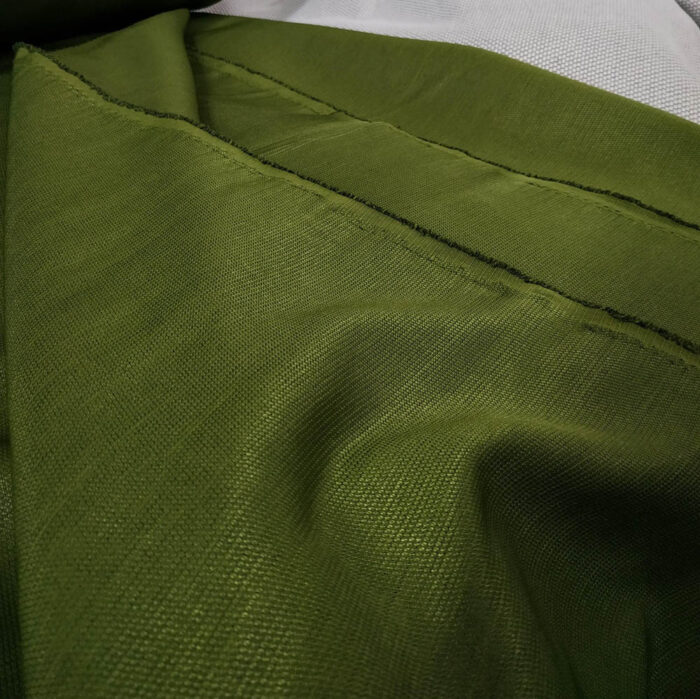 Yeşil renkli fon perde modelleri