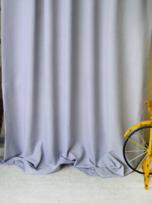 Mavi renkli fon perde modelelri