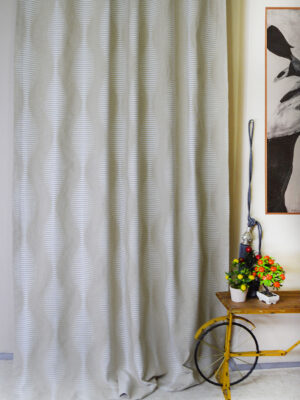 etnik desen keten perde