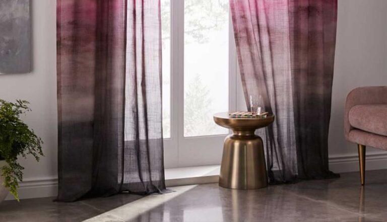 geçiş renkli tül perde