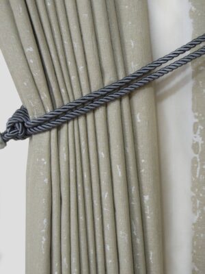 Krem rengi fon perde modelleri