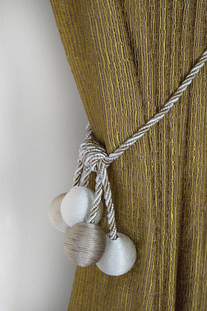 zeytin rengi fon perde modelleri