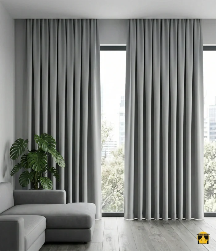 Blackout  Karartma Fon Perde - Gri