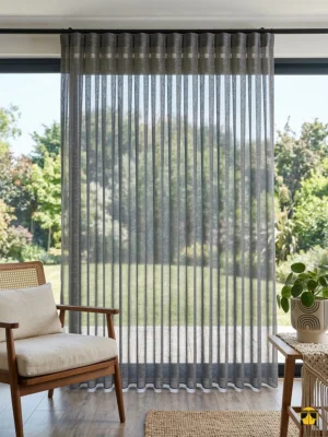 Salon için uçuz keten perde