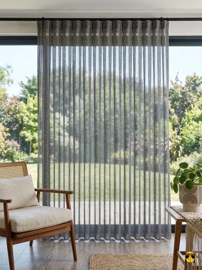 Salon için uçuz keten perde