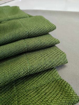 2023 fısık yeşili fon perde modelleri