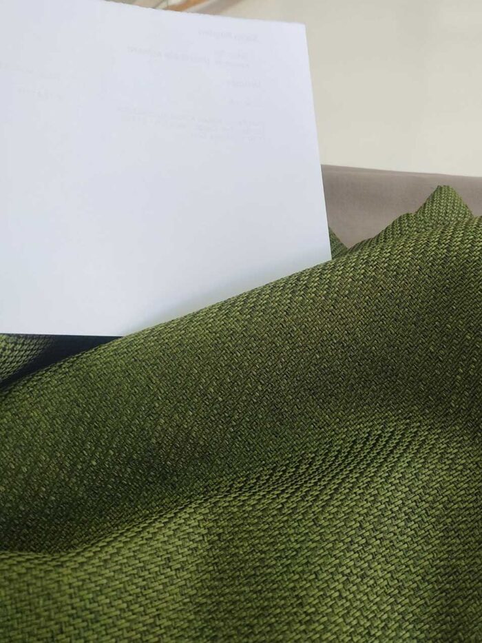 2023 fısık yeşili fon perde modelleri