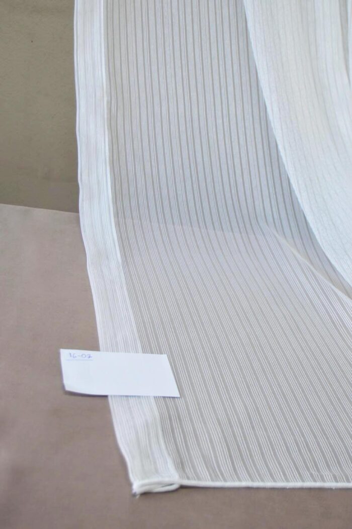 Krem çizgili rül perde modelleri