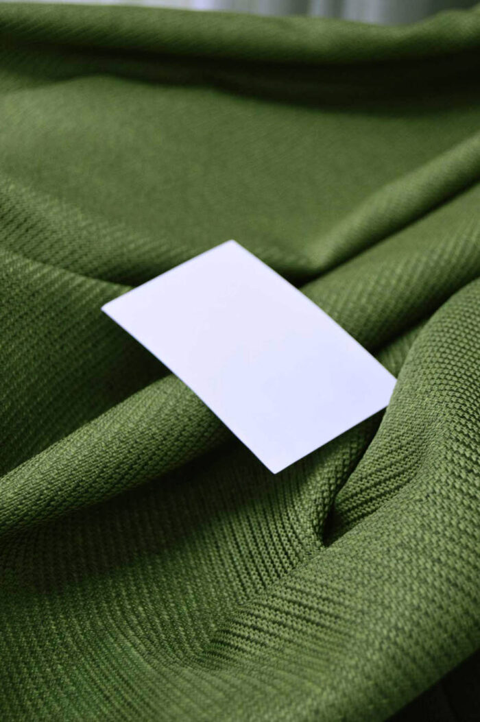 2023 fısık yeşili fon perde modelleri