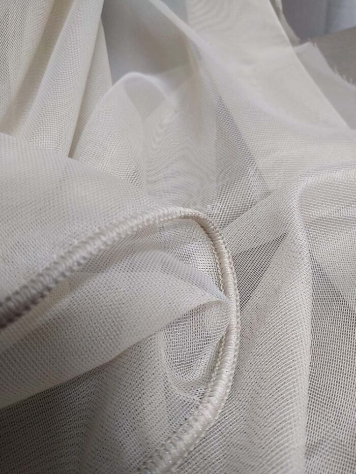 Düz Tül Perde Bej - Krem