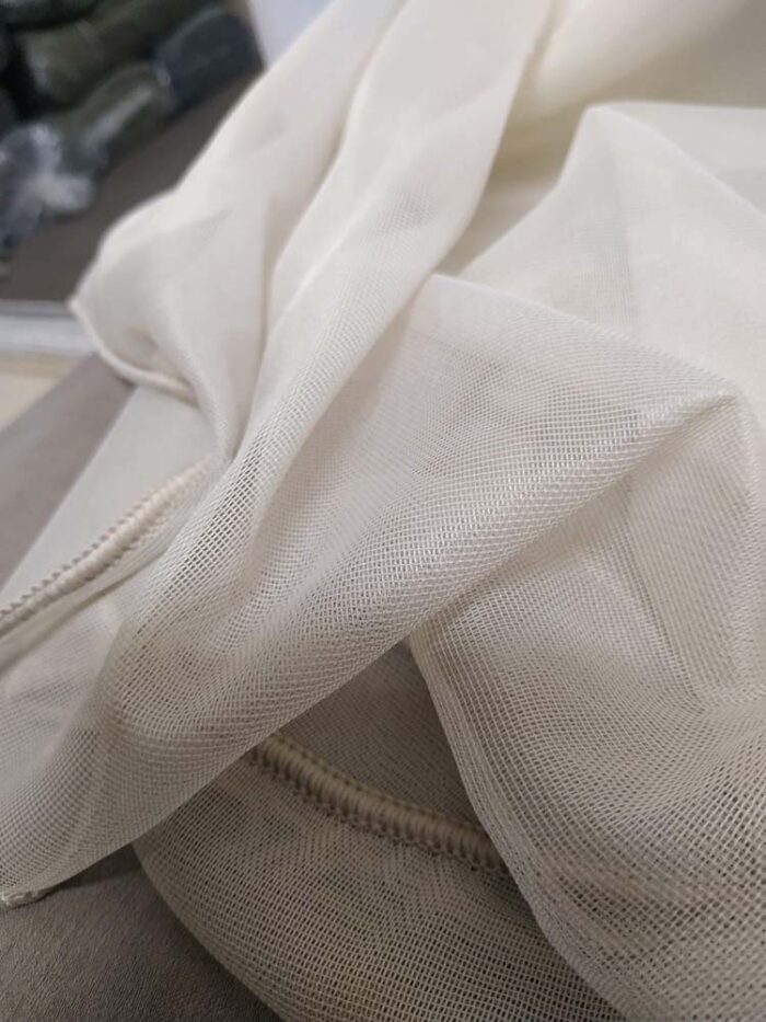 Düz Tül Perde Bej - Krem