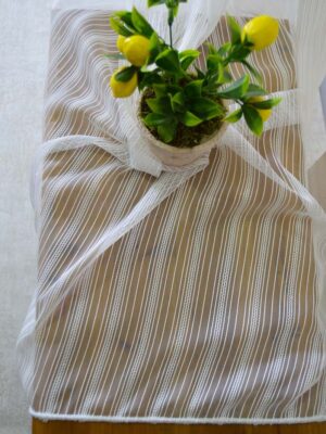 Çizgili tül perde modelleri