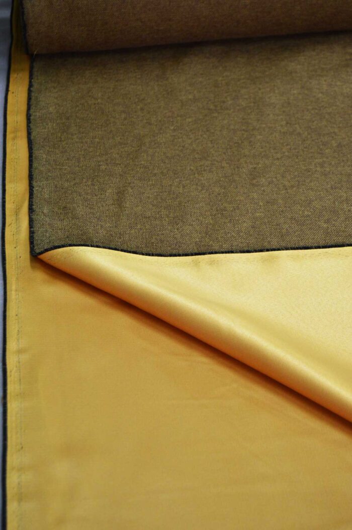 Hardal Sarı Karartma Perde