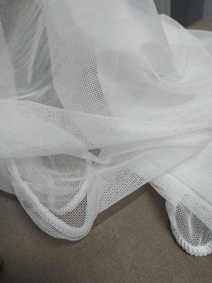 keten düz tül perde krem