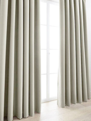 Sütlü Kahve Blackout Fon Perde - Pilesiz Düz Dikim 1 Adet