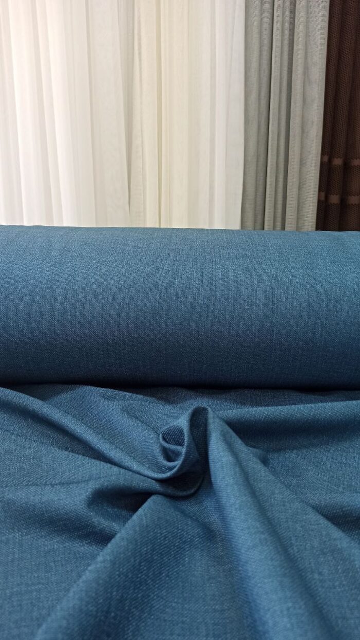 Mavi hasır keteni fon perde ve fiyatları