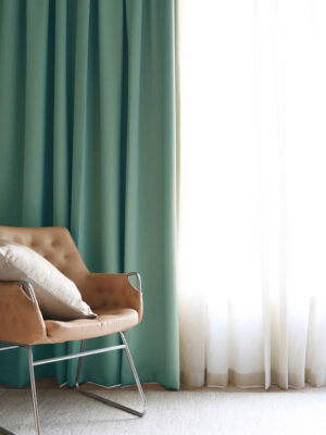 Mint yeşili karartma perde çeşitleri