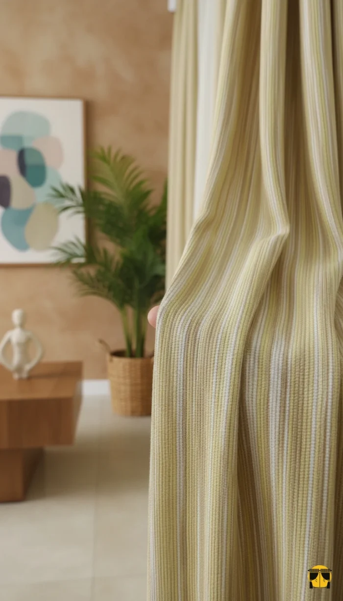 İlto Turuncu Fon Perde - Enerjik & Modern Dekorasyon