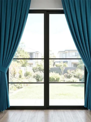 Mavi renkli fon perde fiyatı