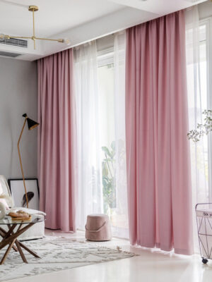 Gül Kurusu Soft Fon Perde