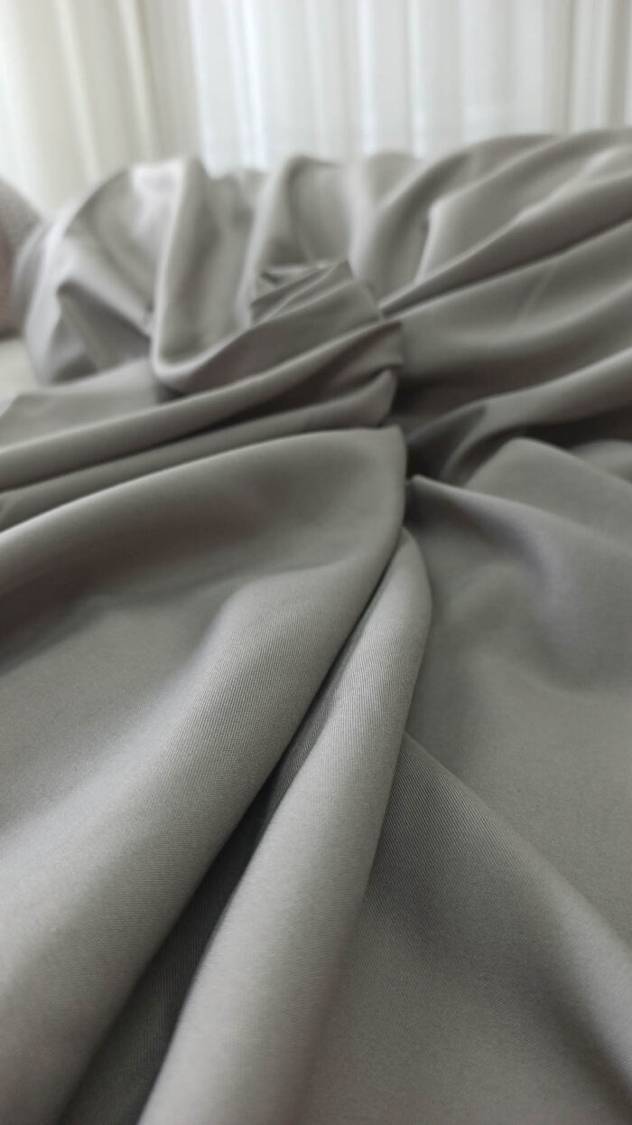 sutlu kahve düz fon perde modelleri