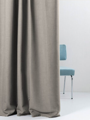 sutlu kahve düz fon perde modelleri