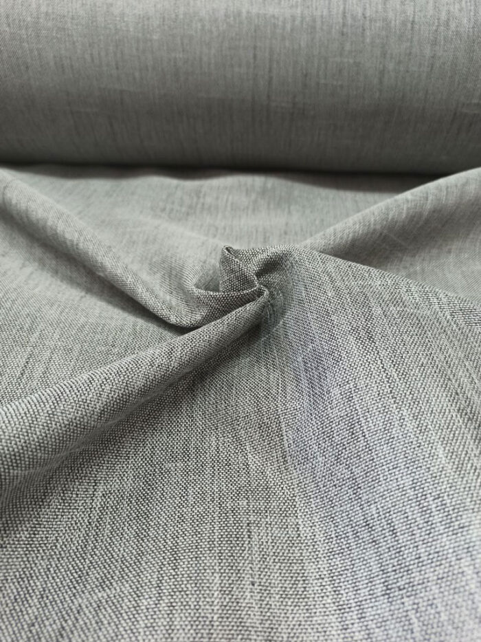 Gri hasır keten blackout