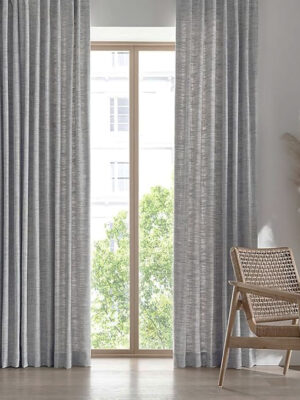 2024 perde modelleri gri fon perde