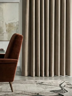 Karartma fon perde sütlükahve blackout