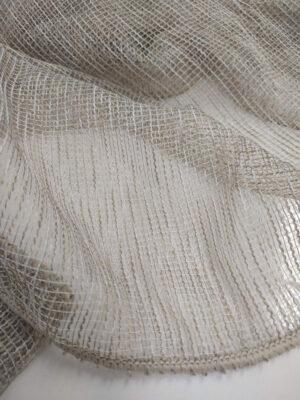 sütlü kahve file tül perde modelleri