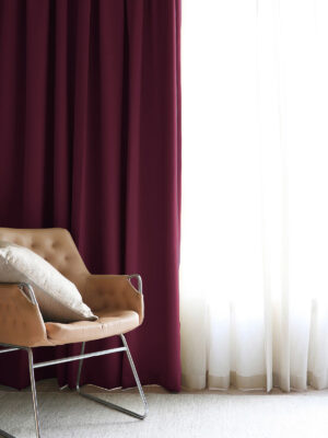 vişne rengi karartma perde modelleri