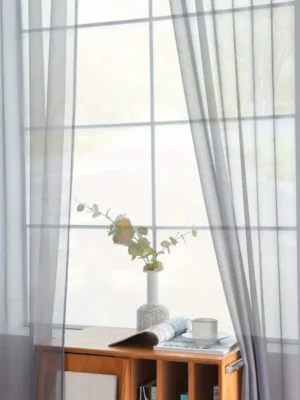 Açık gri tül perde fiyatları ve modelleri