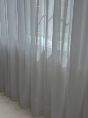 Açık giri düz tül perde fiyatları