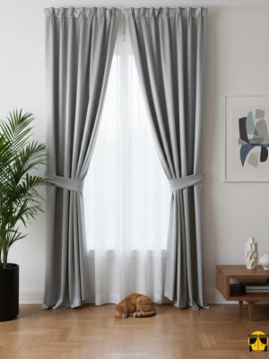 karartma fon perde gri ewnkli