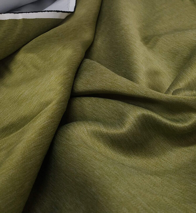 fıstık yeşili fon perde modelleri