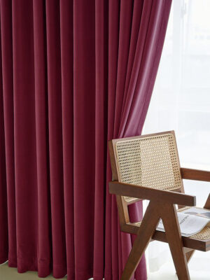 fuşya kırmızı karartma perde, blackout perde fiyatları