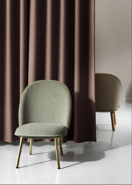 Kahverengi karartma perde, brown blackout