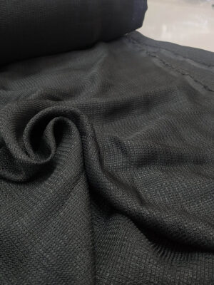 gri renkli keten tül fon perde