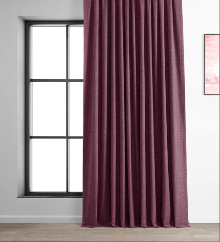 Gül kurusu karartma perde