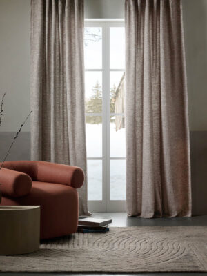 Nature Krem - Bej Keten Fon Perde