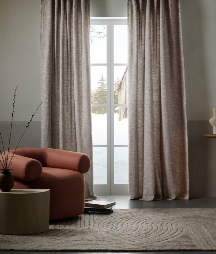 Nature Krem - Bej Keten Fon Perde