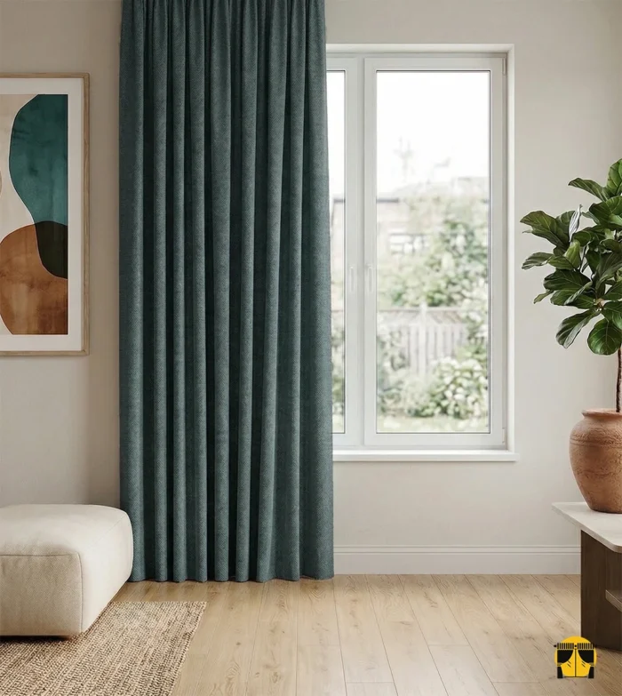 Mint yeşili keten fon perde fiyatları