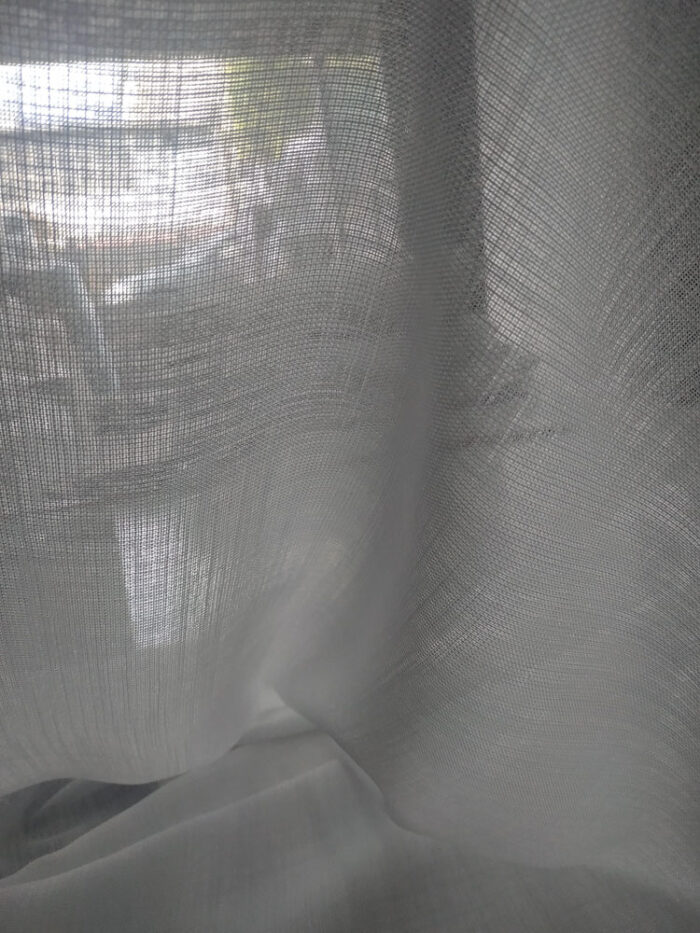 ekru keten tül perde