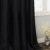 Füme Siyah Keten fon perde fiyatları ve modelleri