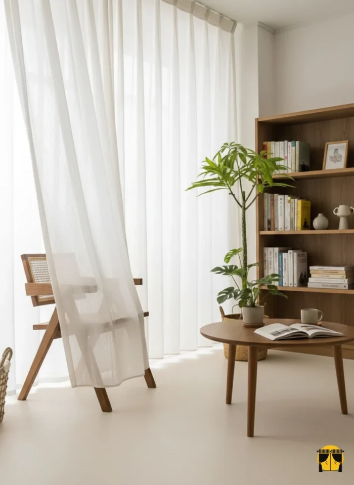 Salon tül perde modelelri